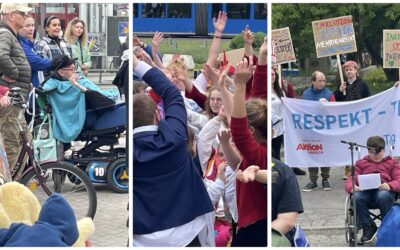 Impressionen Protestmarsch