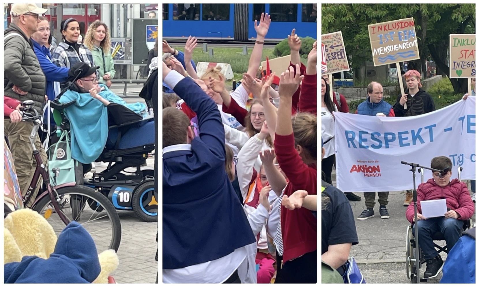 Impressionen Protestmarsch